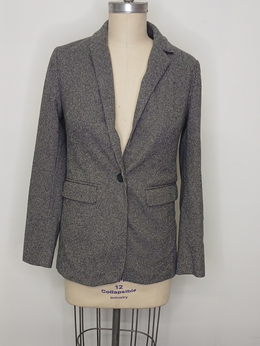 LOFT Grey Blazer Size 4